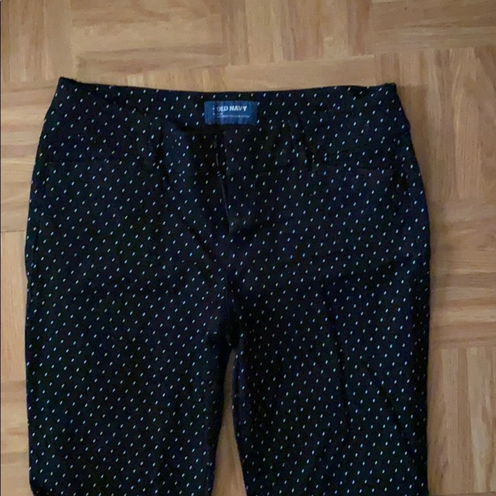 Black and white slacks/ dress pants/ work attire